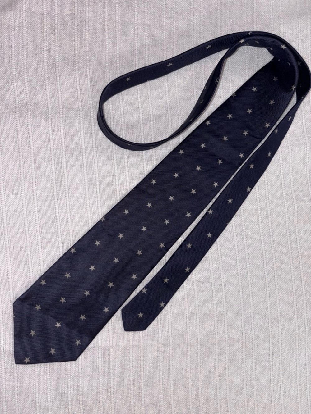 Echo Monticello Thomas Jefferson Silk Star Tie One Size Vintage